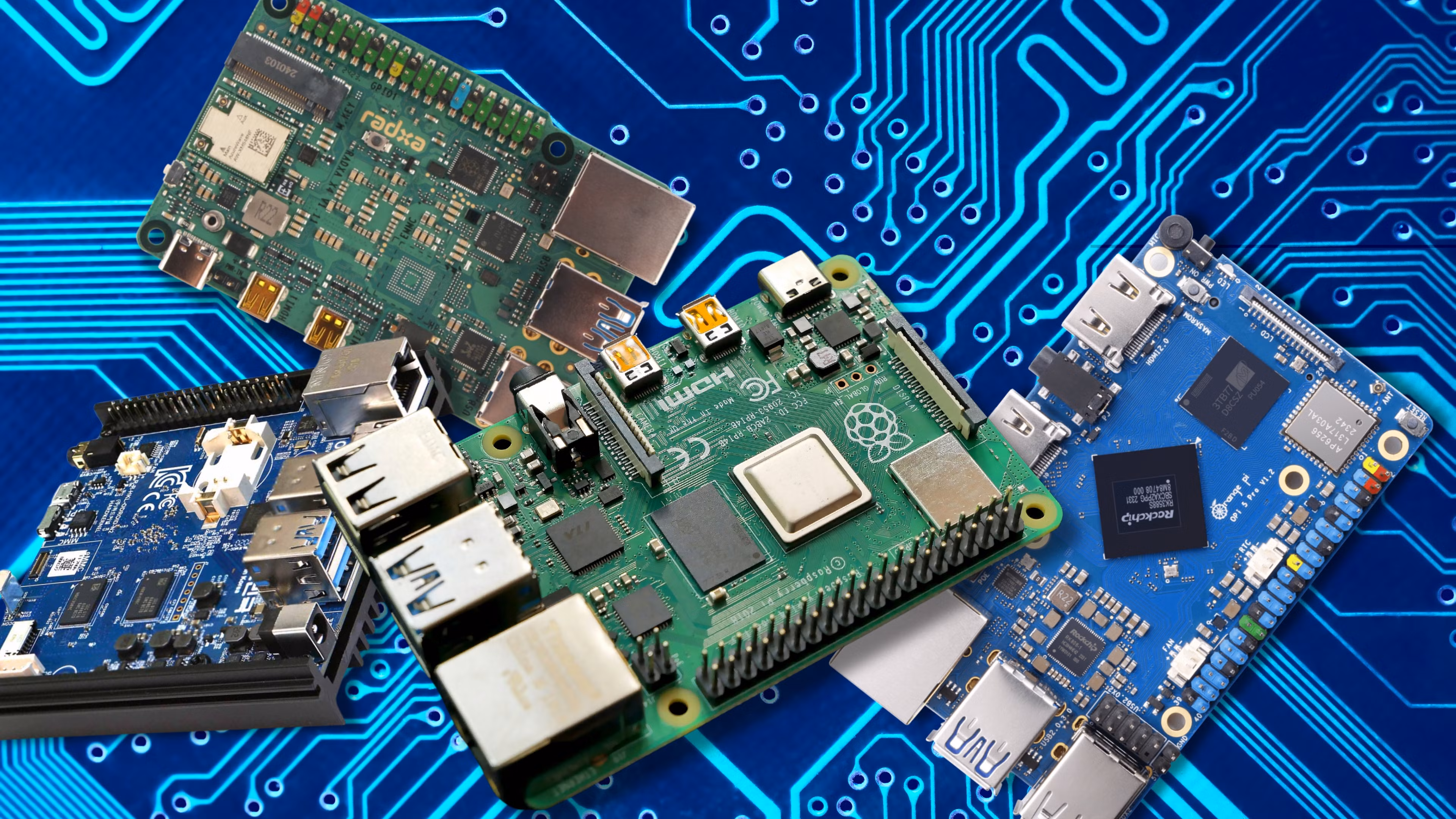 The Difference Between Raspberry Pi, Banana Pi, Orange Pi, Lychee Pi and Bayberry Pi Development Boards - Blog - Ampheo