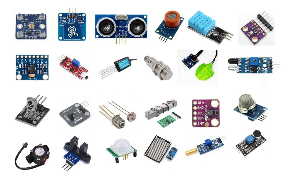 Types and Applications of Common Sensors