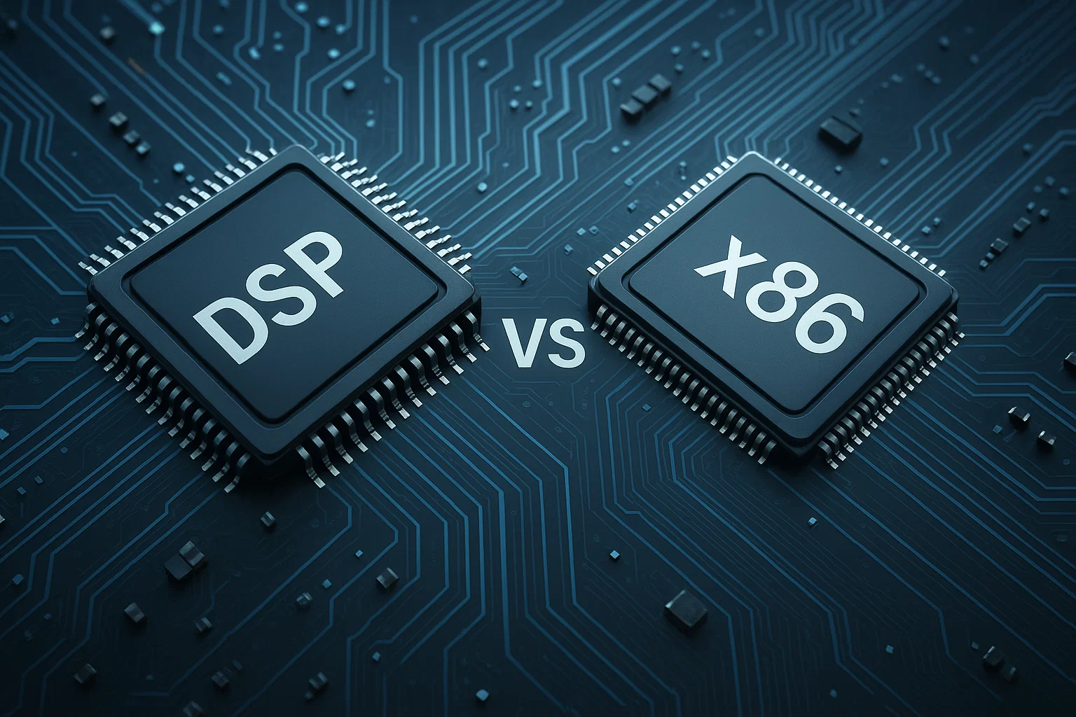 Digital Signal Processors vs x86 Architecture, What's the Different?
