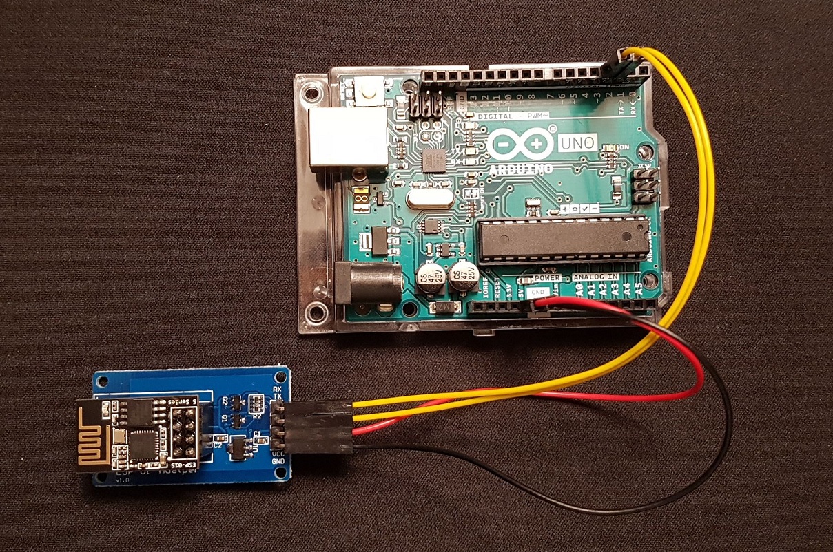 How to connect Arduino to ESP8266 for networking function?