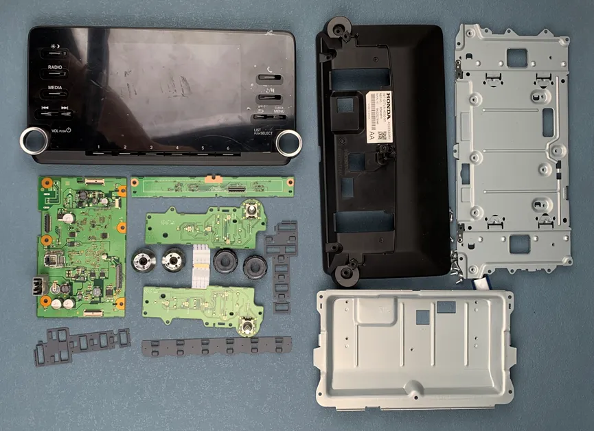 Honda Accord Auto Maschine demontiert, Werfen Sie einen Blick auf seine Verarbeitung und Materialien - 20