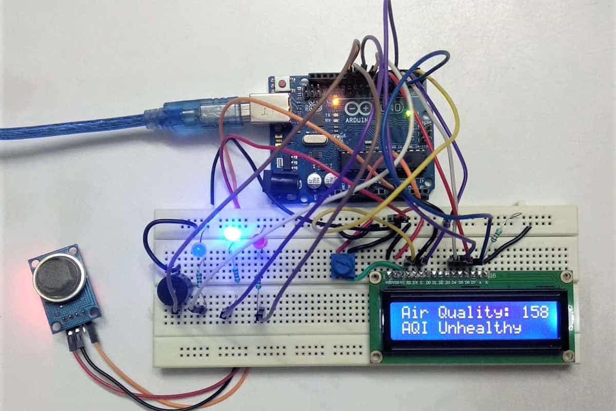Wie verwenden Sie Luftqualitätssensoren mit Arduino oder Pi?