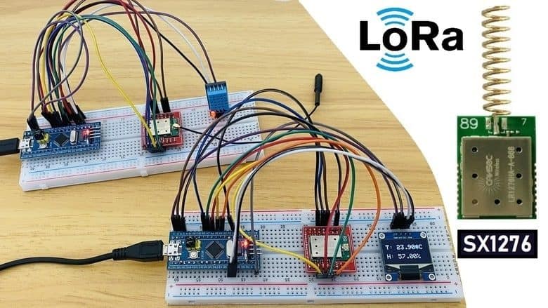 STM32 + LoRa Drahtloses Sensornetzwerk (WSN) — Komplettes Design