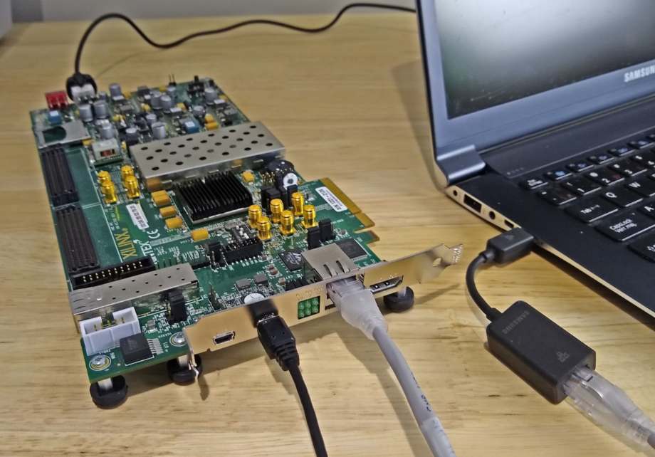 Wie implementiert man Ethernet-Kommunikation in einem FPGA?