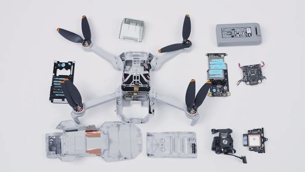 DJI MINI 2 Drone Teardown Reveals: A Perfect Blend of Technology and ...