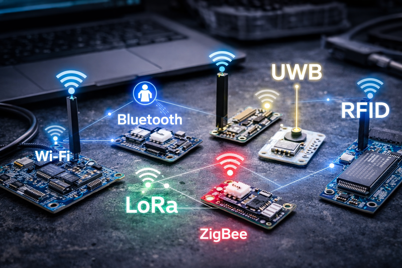 The Differences Between Wi-Fi / Bluetooth / UWB / LoRa / ZigBee / RFID ...