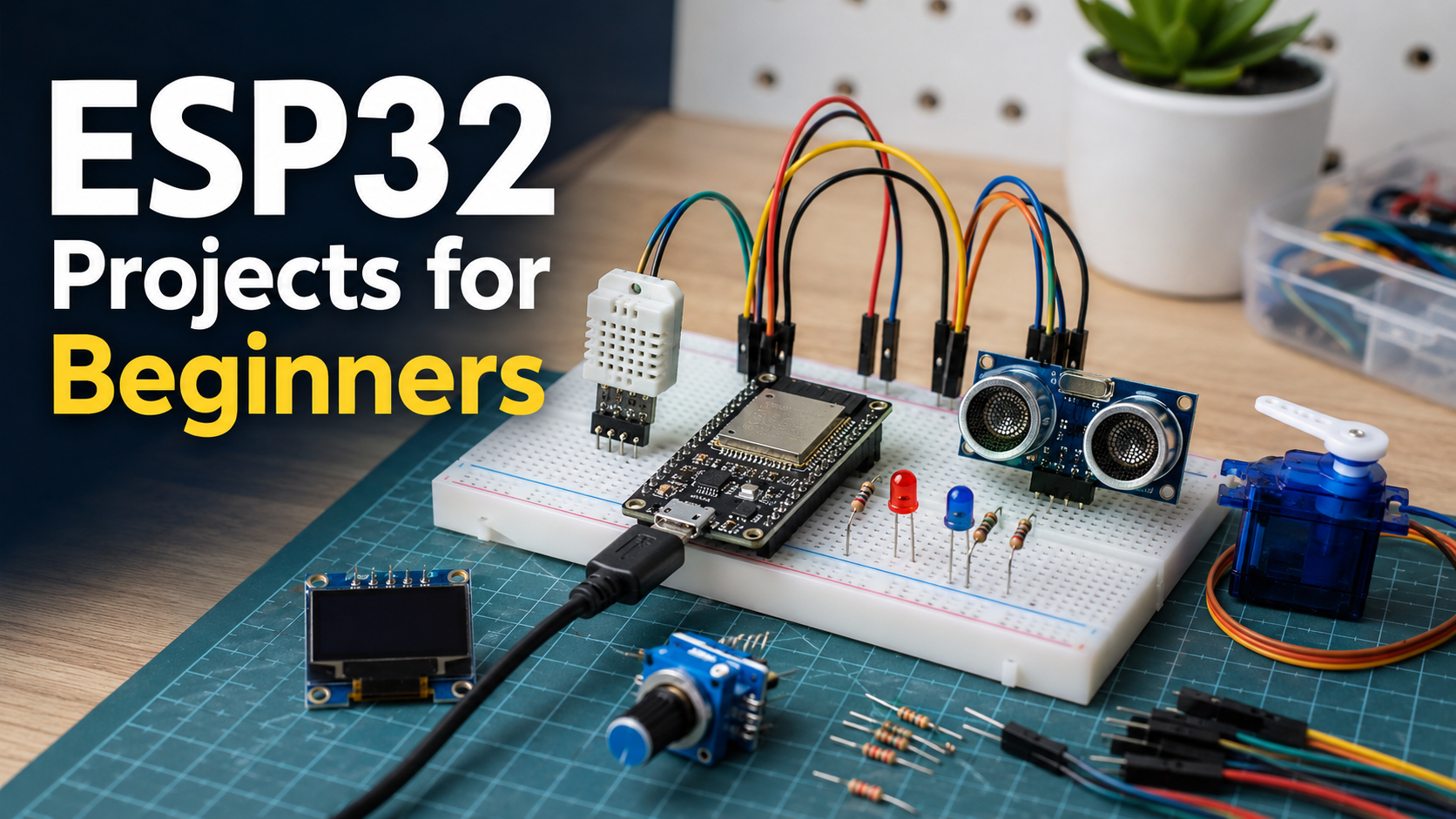 ESP32 Projects for Beginners: 30 Easy Ideas with Code and Circuit ...